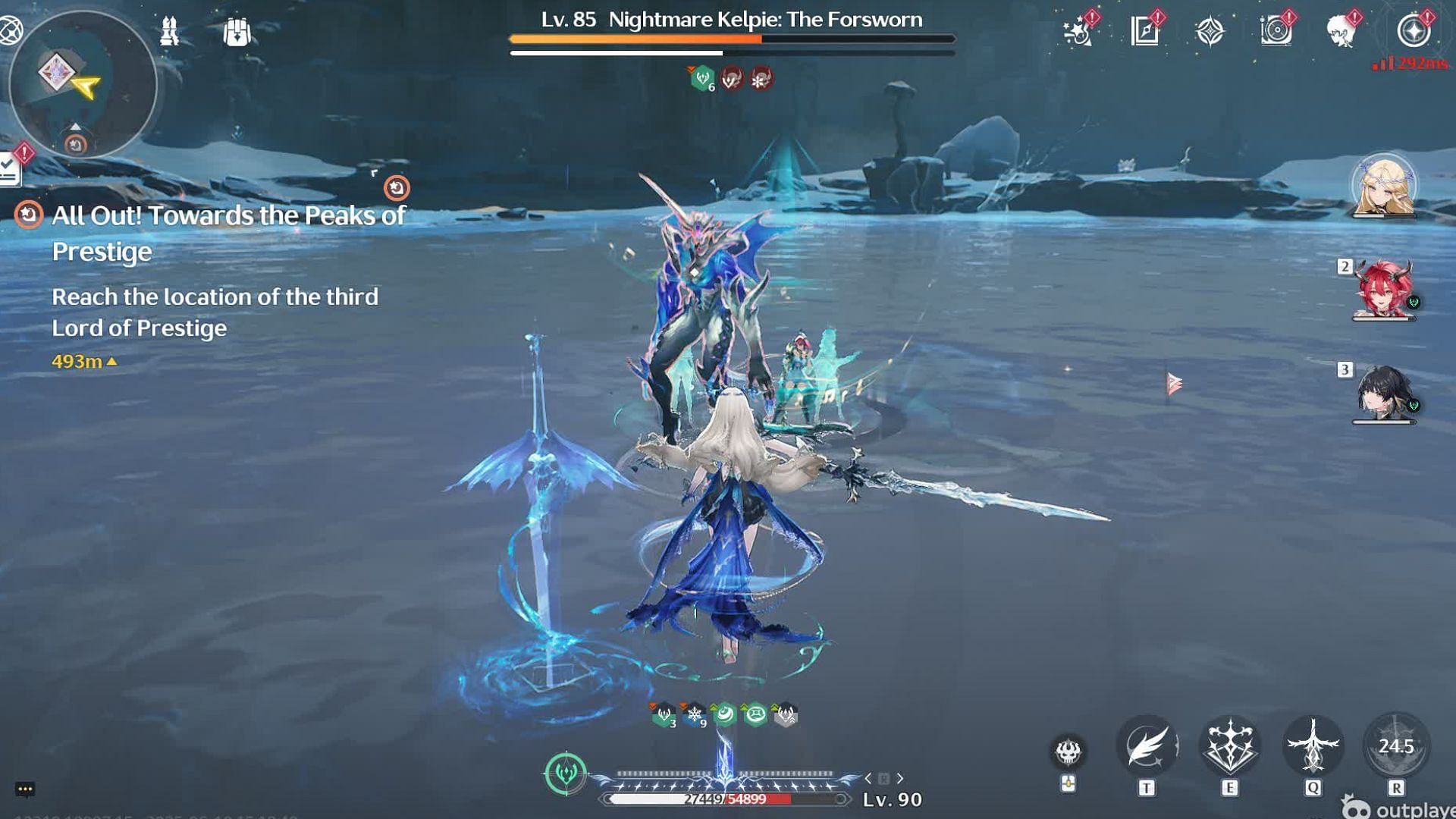 The boss fight (Image via Kuro Games)